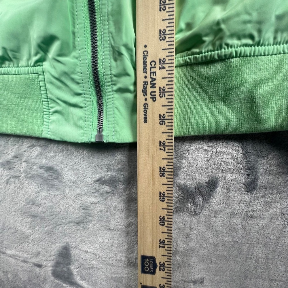Levi's Bomber Jacket Womens XXL Mint Green Full Zip Flight Mom Vibe 80's Life - Picture 6 of 12